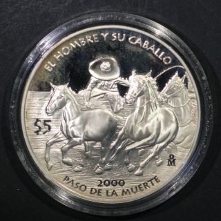 Mexico - Iv Serie Ibero - American Encuentro De Dos Mundos 2000 Silver