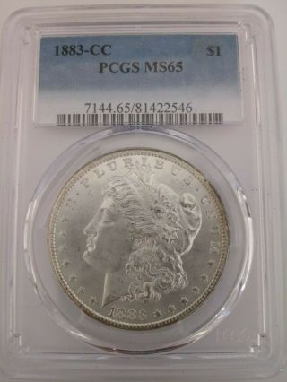 1883 Cc Pcgs Ms 65 Silver Morgan Dollar Carson City