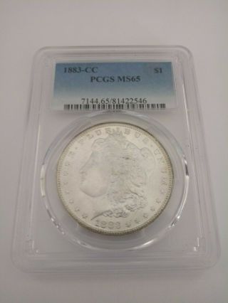 1883 CC PCGS MS 65 Silver Morgan Dollar Carson City 3