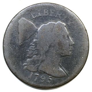 1795 S - 78 Liberty Cap Large Cent Coin 1c