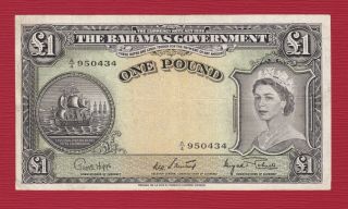 Bahamas 1953 1 Pound