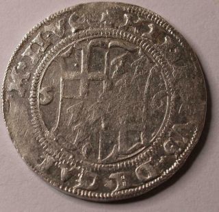 ½ Mark,  Riga,  1556,  H.  Galen & W.  Brandemburg,  Livländischer - Deutscher Orden