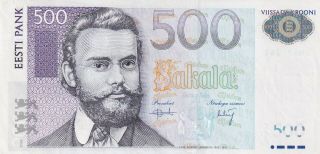 Estonia 500 Krooni 2007 Estland (b162)