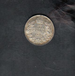 1931 Canada Nickel 10 Cents