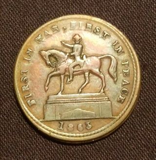 West Point Coins 1863 Civil War Token DIE 17 - 6 2