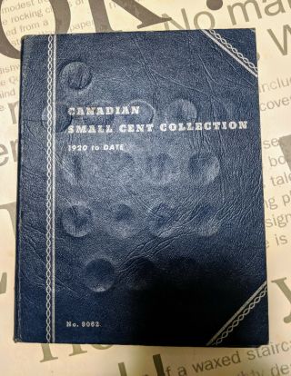 Penny 1¢ Cent Canadian Whitman Coin Books 1920 - 1971&2012