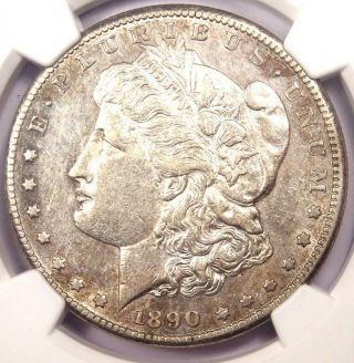 1890 - Cc Morgan Silver Dollar $1 - Certified Ngc Au53 - Rare Carson City Coin
