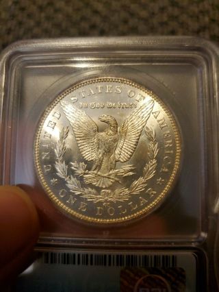 1883 cc morgan dollar ms66 undergraded bright white silver coin $775 value. 4