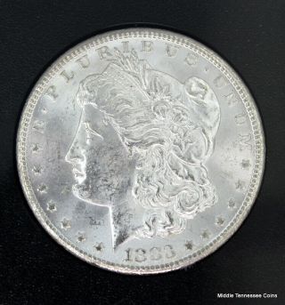 Gsa Hoard 1883 - Cc Morgan Silver Dollar Graded State 62 By Anacs