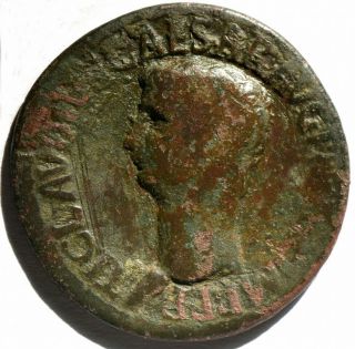 Claudius I Ae As Libertas With Pileus,  Liberty Rome 41 - 50 Ad Ric 97