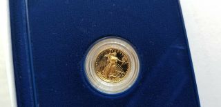1991 - P $5 1/10 Oz.  Proof American Gold Eagle " Roman Numeral "
