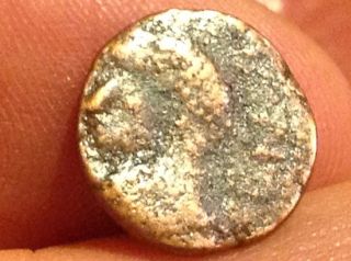Authentic Circa 42 - 54 Ad Claudius I ? Small Roman Coin.  Metal Detector Finds 32