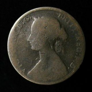 1868 Great Britain Half 1/2 Penny