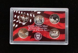2003 United States 50 States Quarters Silver Proof Set