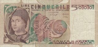 Italy Italian Banknote 5000 Lire 5000 Lires - 1979