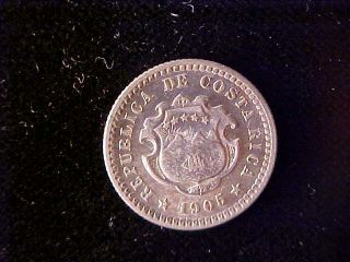 Costa Rica 5 Centavos 1905 Bu