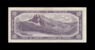 1954 BANK OF CANADA QEII $10 STAR NOTE 