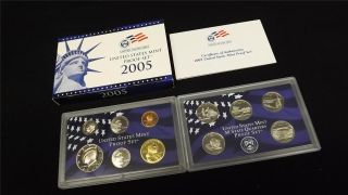 2005 S Us Proof 11 Coin Set