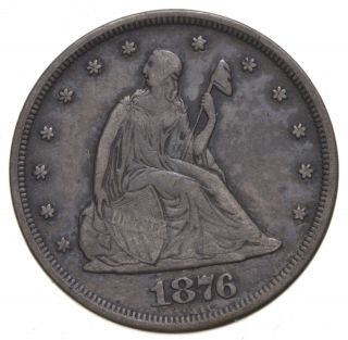 1876 Seated Liberty Twenty - Cent Piece 5243