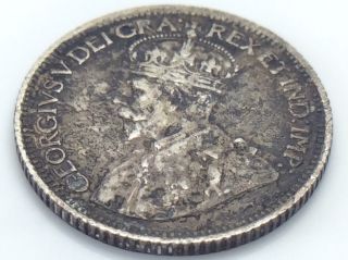 1916 Canada 10 Ten Cents Dime Canadian Circulated Coin E857 4