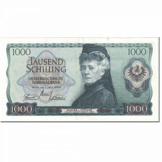 [ 604826] Banknote,  Austria,  1000 Schilling,  1966,  1966 - 07 - 01,  Km:147a