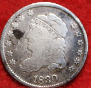 1830 Philadelphia Silver Capped Bust Half Dime