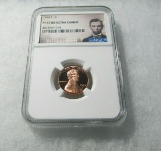 1994 - S Proof Lincoln Cent - Ngc Pf 69 Rd Ultra Cameo Gem Certified 4873554 - 014