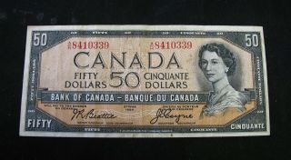 1954 Fifty Dollar Bank Note $50.  00 - Collectible Note