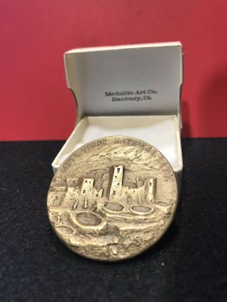 Mesa Verde National Park Medallic Art Co.  Danbury,  Ct Coin/token