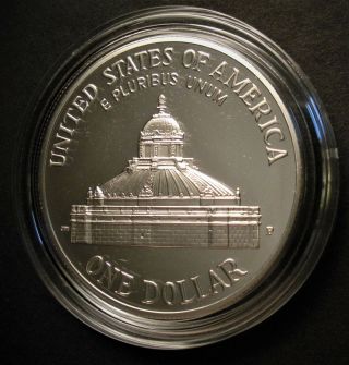 2000 U.  S.  Library of Congress Proof Commemorative Silver Dollar 3