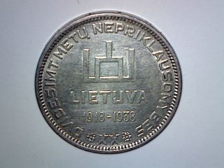 Lithuania 1938 10 Litu