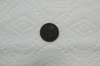 Italian States Coin,  Kingdom of Napoleon,  1 Soldo from 1810 2