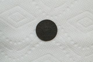 Italian States Coin,  Kingdom of Napoleon,  1 Soldo from 1810 4