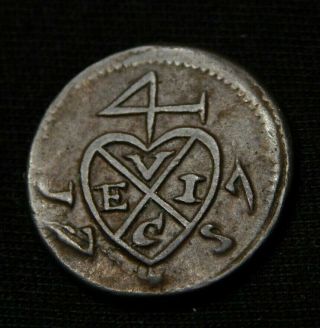 1937 Pulau Penang Prince Of Wales 1/2 Half Cent - Coin