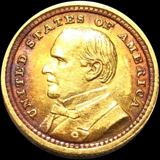 1803 Louisiana Purchase Gold $1 Highly Uncirculated Commem Mckinley Dollar Nr