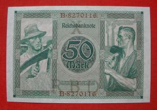 50 Mark Reichsbanknote from German Land 1920,  in UNC 2