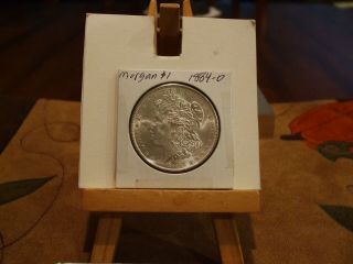 1884 - O Morgan Dollar,  State,  135 Yrs Old,  90 Silver