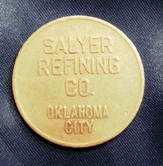 Okc (ok) - Trade Token - Salyer Refining Co - Gf 25¢ - Lo - 68