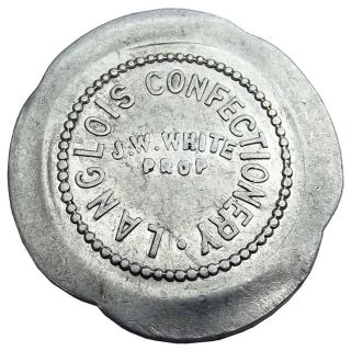 Oregon Trade Token - Langlois Confectionery,  5¢ (curry County,  Or Coast)