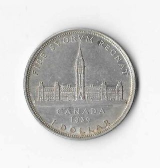 1939 Canadian Silver Dollar