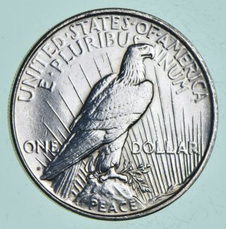 Early - 1922 - D - Peace Silver Dollar - 90 US Coin 642 2