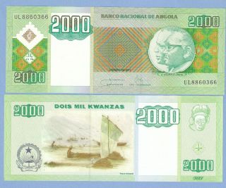 Angola,  2000 Kwanzas,  2011,  Unc,  P 151b