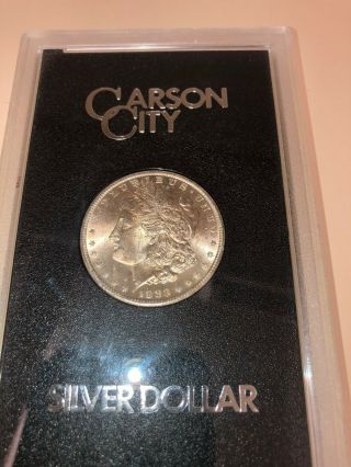 1883 Cc Morgan Silver Dollar In Gsa Box Carson City