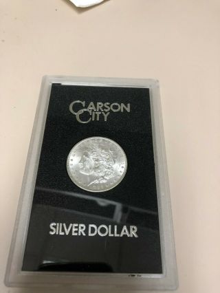 1882 Cc Morgan Silver Dollar In Gsa Box Carson City
