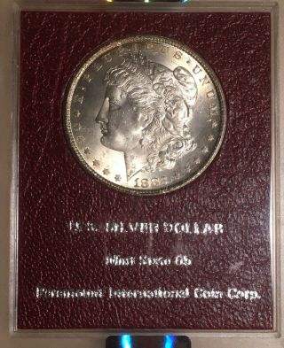 1883 - CC NGC MS64 Paramount International Morgan Silver Dollar 11