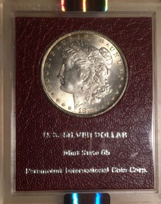 1883 - Cc Ngc Ms64 Paramount International Morgan Silver Dollar