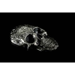 La Catrina Skull 1 Oz Antique Finish Silver Coin 5$ Palau 2018