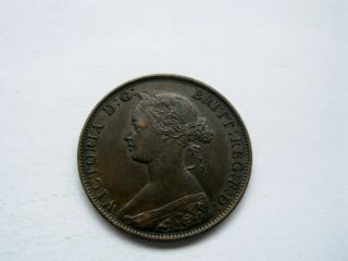 1861 Nova Scotia One Cent 3