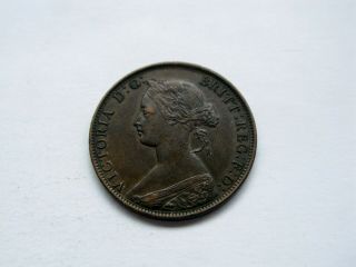 1861 Nova Scotia One Cent 4