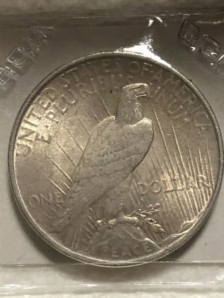 1924 P Peace Silver Dollar AU 90 2